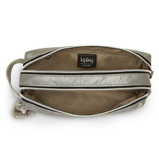 Kipling Garri Pouch Väska Silver | SE 1319TC